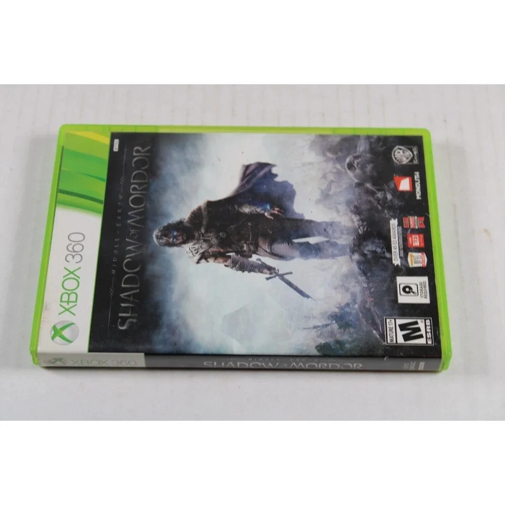 Middle Earth: Shadow of Mordor (Microsoft XBox 360) Authentic, Complete